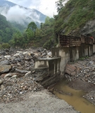 There are many adverse impacts of tunnels built as part of run-of-river hydropower projects 