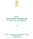 Cover page of the report 