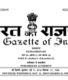 The controversial draft notification was published in the Gazette of India, but not put up on the environment ministry's website, which standard practice.