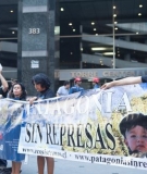 Protests in Santiago against HidroAysén