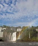 The Iguaçu Falls in Brazil