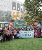 The Power 4 People protest at the World Bank
