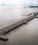Cost estimates for the Yacyreta Dam on the Parana River have increased from $2.6 to $11-12 billion