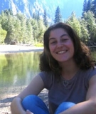 Alexandra Teixeira, 2010 Amazon Intern, in Yosemite