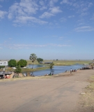 Where Mongu and the Zambezi floodplain meet – 25 kilometers from the river’s main channel.