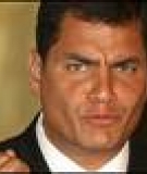 Ecuadorian President  Rafael Correa