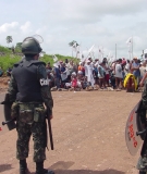 Police Threaten MAB Protesters at Tucuruí Dam