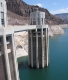 Hoover Dam intake, July 2008