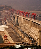 The Three Gorges Dam on the Yangtze River