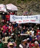 International Day of Action against dams on the Salween River, March 2006