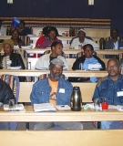 South African Dam-affected People at a 2004 WCD multistakeholder Meeting