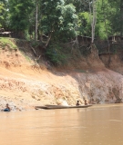 Erosion along the Hinboun River