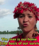Sheyla Juruna Explains Why the Juruna People are Opposed to the Belo Monte Dam Complex