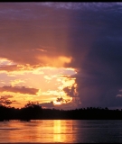 Sunset on the Xingu