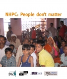Report Cover: NHPC, People Don't Matter