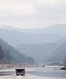 The upper Mekong connecting between Laos’s Luang Prabang and Thailand’s Chiang Khong is still treated as a major marine route for goods transportation and tourism.