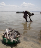 Fishermen at Lake Turkana