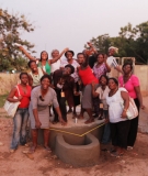 These women have just been trained in improved water and sanitation practices by the Global Women's Water Initiative