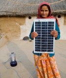 While India’s national solar plans gain steam, many communities are taking the lead by building village-scale projects. The village of Legga in Rahasthan was solar-electrified by women trained as Barefoot Solar Engineers.