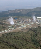Kenya's Olkaria Geothermal plant
