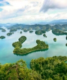 Thousand Island Lake in China, the result of a dam built in the 1950s on the Xin’an River. A global study has found that greenhouse gas emissions from reservoirs are substantial, with methane contributing to 90 percent of a reservoir’s global warming potential during the first 20 years of its life.