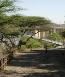 A dam in Ethiopia.