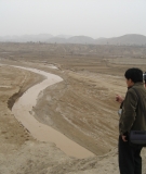 Green Camel Bell works with a local partner on pollution of the Zuli River, a tributary of the Yellow River.