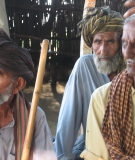 Villagers near the canals in Sindh, Pakistan. 