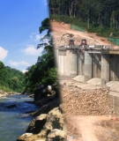 Nam Theun 2 dam site...then and now