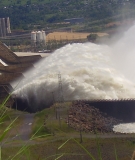 Tucuruí Dam spillway, Tocantins River, Brazil