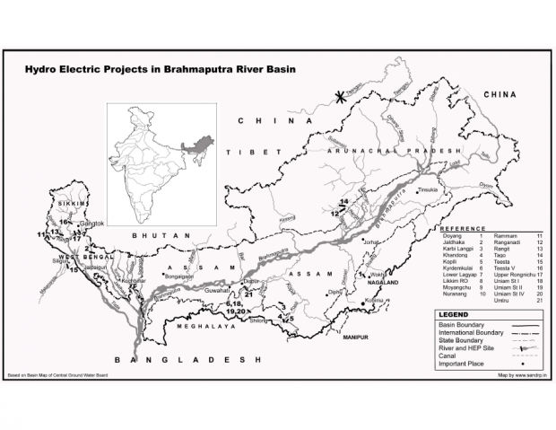 Hydro Electric Projects in Brahmaputra River Basin