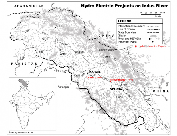 Hydro Electric Projects on Indus River