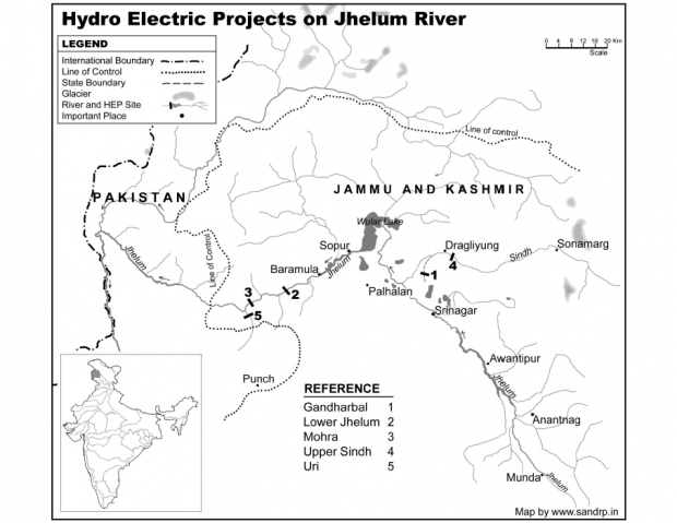 Hydro Electric Projects on Jhelum River 