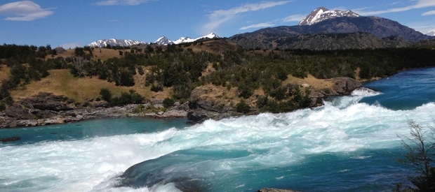 The Baker River, in Chilean Patagonia
