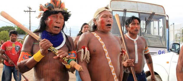 Seventy Xikrin Kayapo leaders are in Altamira for the first in a 2-day series of talks between the indigenous communities of Brazil's Xingu River and the Belo Monte Dam consortium Norte Energia.