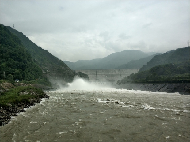 The Zipingpu Dam, several kilometers upstream from Dujiangyan World Cultural Heritage Site,  has been linked to the devastating 2008 Sichuan earthquake. 
