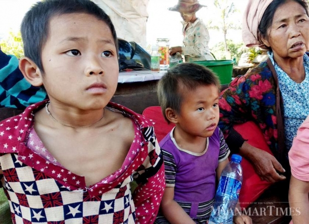 Refugees in Namtu township and Hsipaw township. 