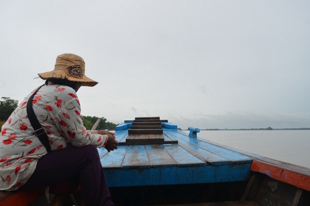 The Mekong River is threatened by a mega-dam project in the Sambor District, one of 11 large hydropower dams planned for the river's lower mainstream.