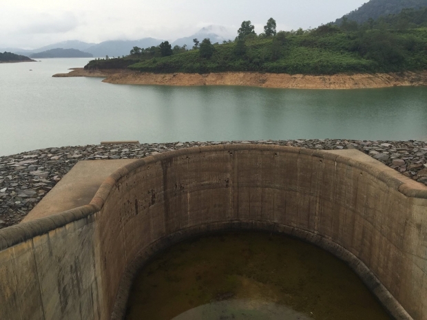 Climate spell? The Johor reservoir in Malaysia has dipped below over 50 per cent in 2015 due to dry spell.