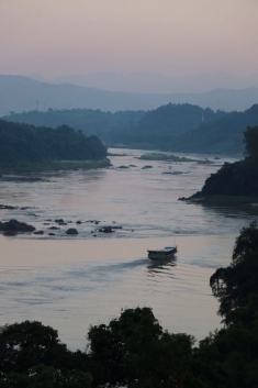 Sunrise on the Mekong River