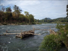 The Hou Sahong Channel, Location of the Proposed Don Sahong Dam