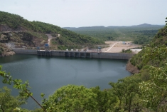 The Bui dam, in Ghana