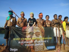 Activists fighting the Ilisu Dam in Turkey and Belo Monte in Brazil.