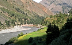 Fields of Salpat village to be submerged by the Seli hydropower project