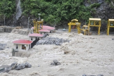 Vishnuprayag Dam in Uttarakhand floods of June 2013 