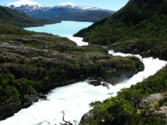 The wild Pascua River with would be dammed by HidroAysén