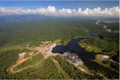 The Chinese built Stung Atay Dam in Cambodia