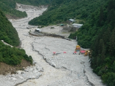 Vishnuprayag dam was swept away during the 2013 floods.