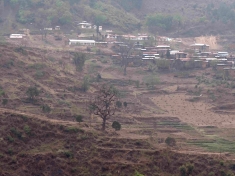 Kharteng village in Lumla circle, the site of the main power house of the Nyamjangchu project