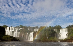 The Iguaçu Falls in Brazil